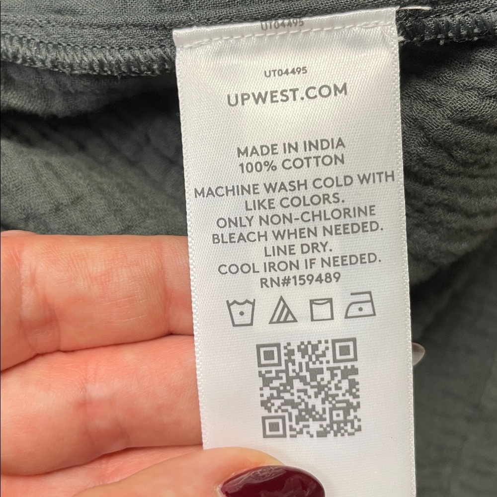 UpWest Dark Gray Coastal Maxi Skirt Set - Picture 9 of 10